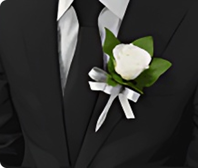 フューネラルコサージュ(バラ)